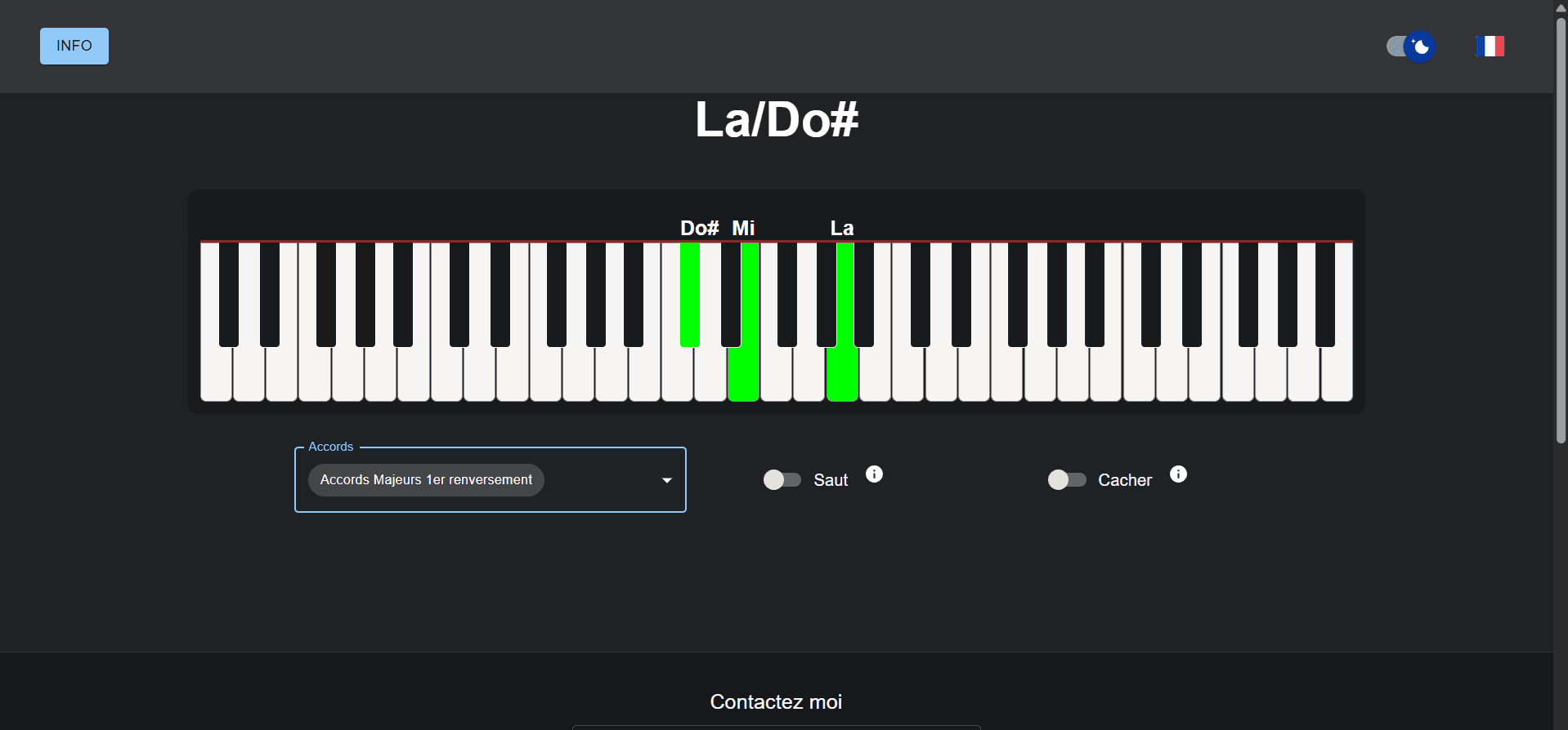 piano screen